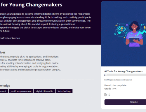 Online treninzi: AI alati za demokratsko sudjelovanje mladih