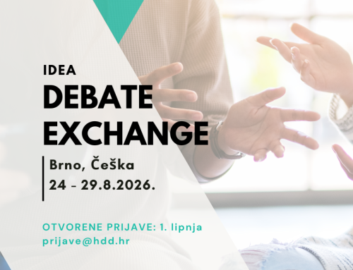 Otvorene prijave: IDEA Debate Exchange 2026 u Brnu