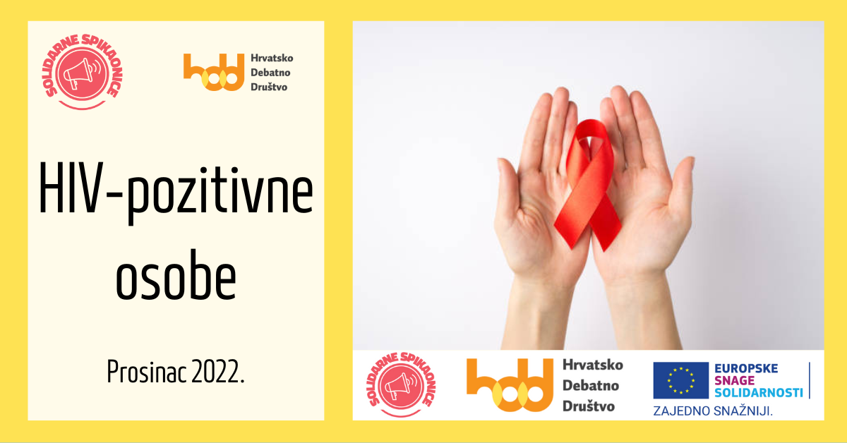 Solidarna kampanja “Odbaci stigmu”: HIV-pozitivne osobe