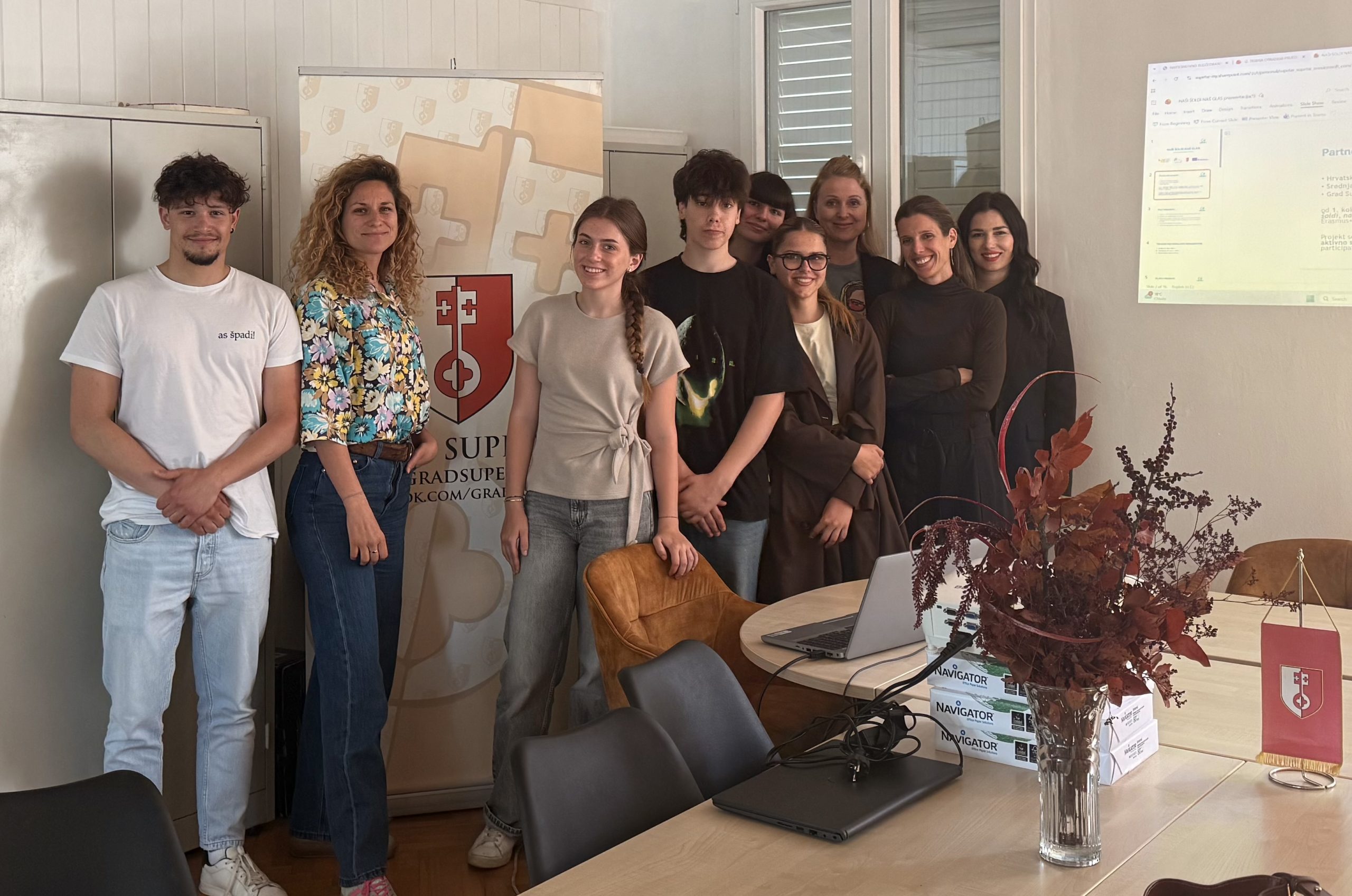 Prvi susret mladih ambasadora i Grada Supetra u novoj fazi projekta „Naši šoldi, naš glas”