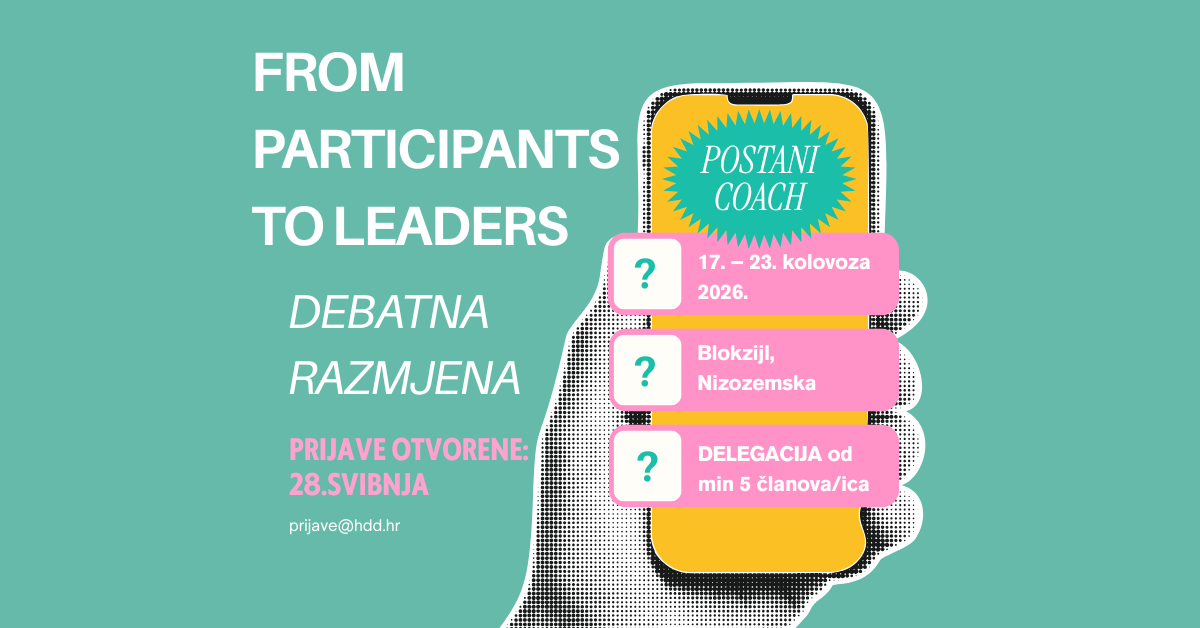 Otvorene prijave: From Participants to Leaders 2026 – nauči kako biti voditelj debatnog kluba