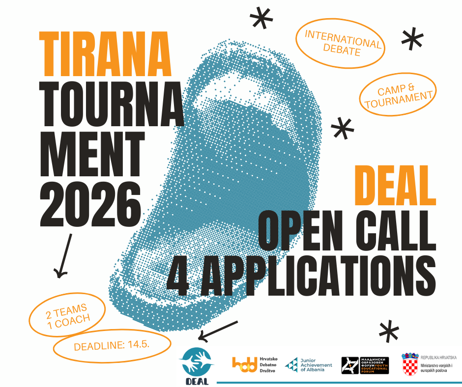 DEAL: Međunarodna debatna razmjena i turnir u Tirani